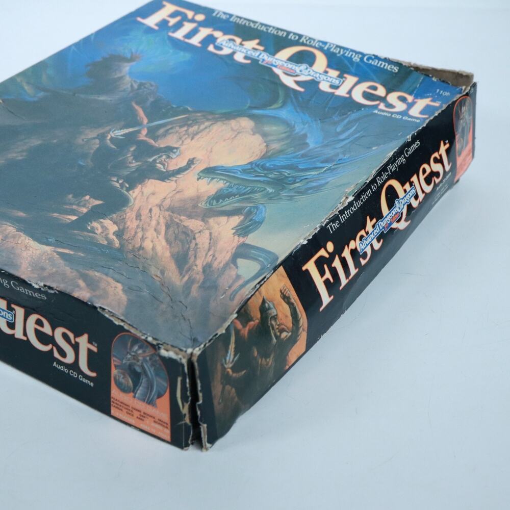 Advanced Dungeons & Dragons First Quest 1105 2nd Edition - Missing CD - Picture 3 of 15
